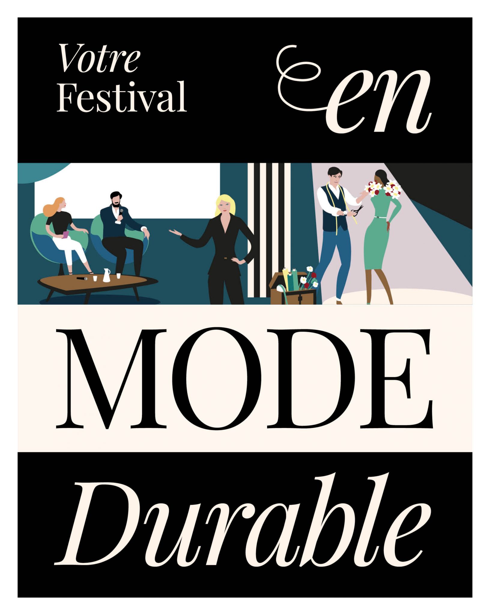 Affiche Festival en Mode Durable