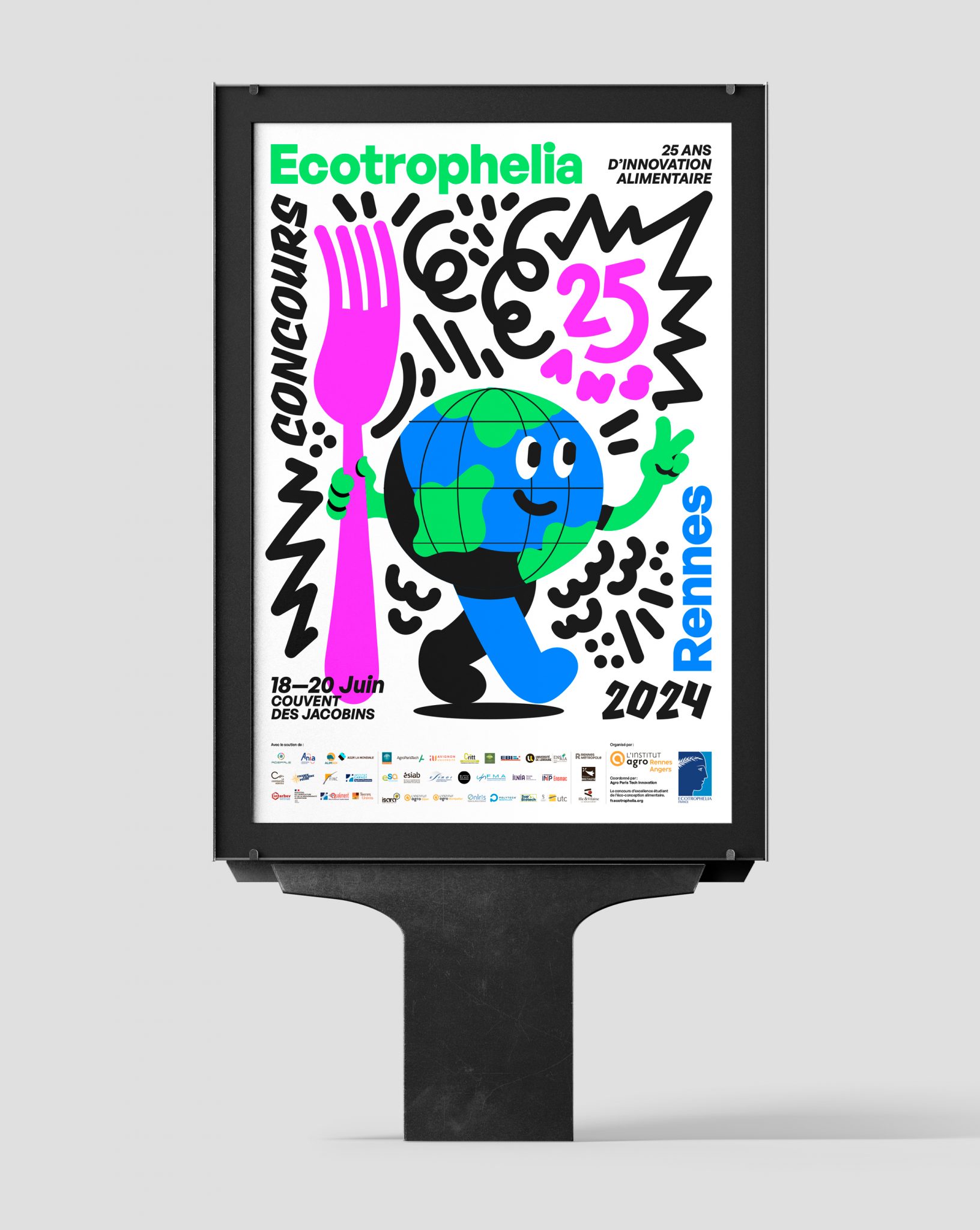 Affiche Ecotrophelia de l'édition 2024.