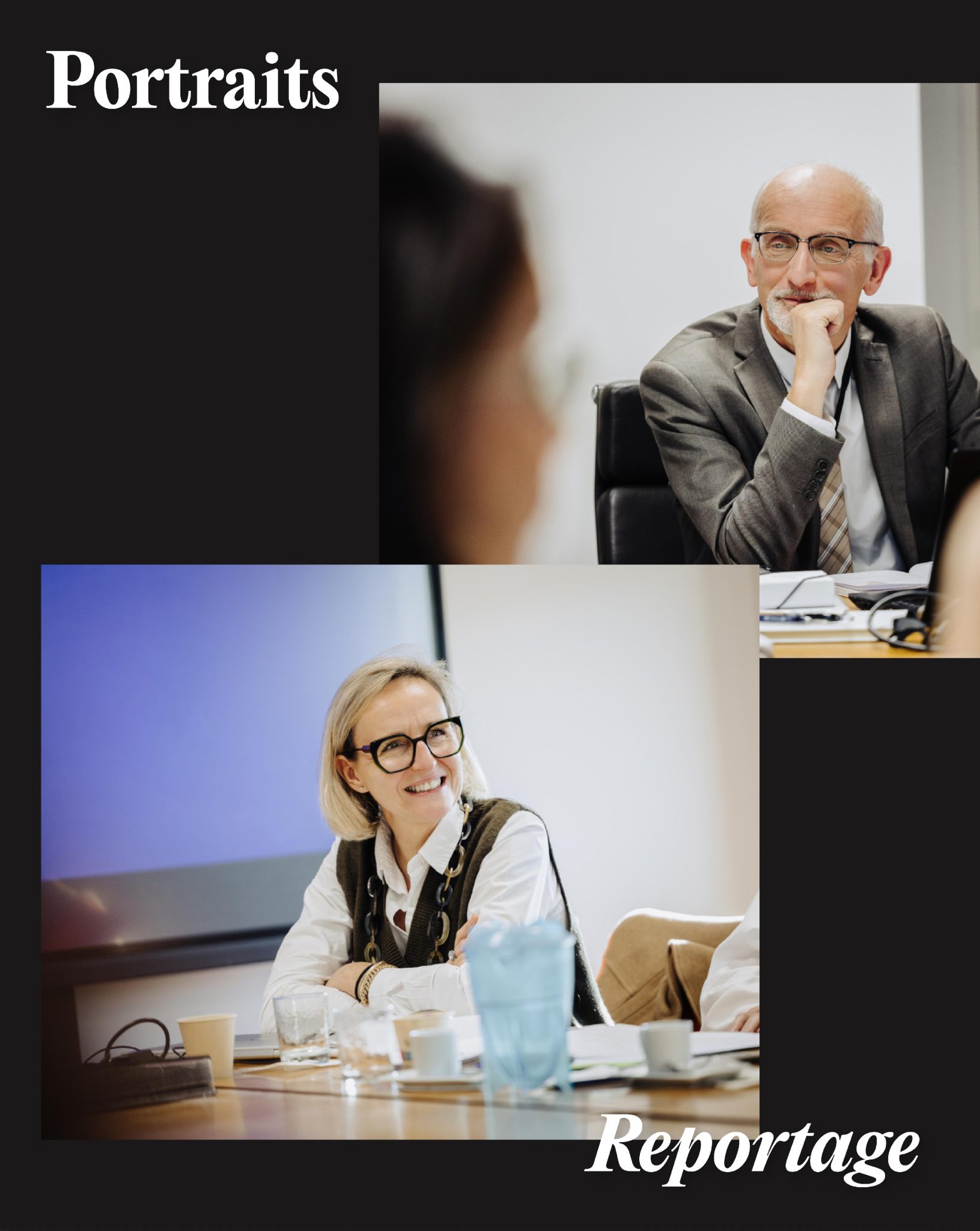 Portraits dans l'entreprise APEC, reportage réalisé avec le photographe Pierre Morel (La Company)